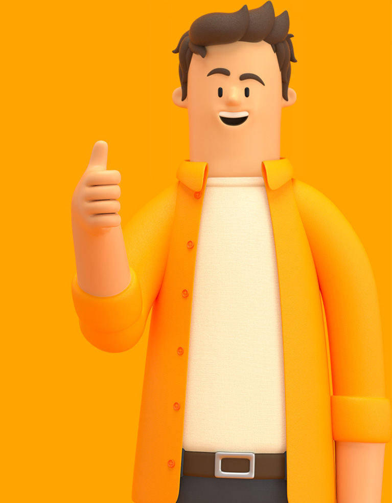 Sam giving thumbs up - SubItUp team member